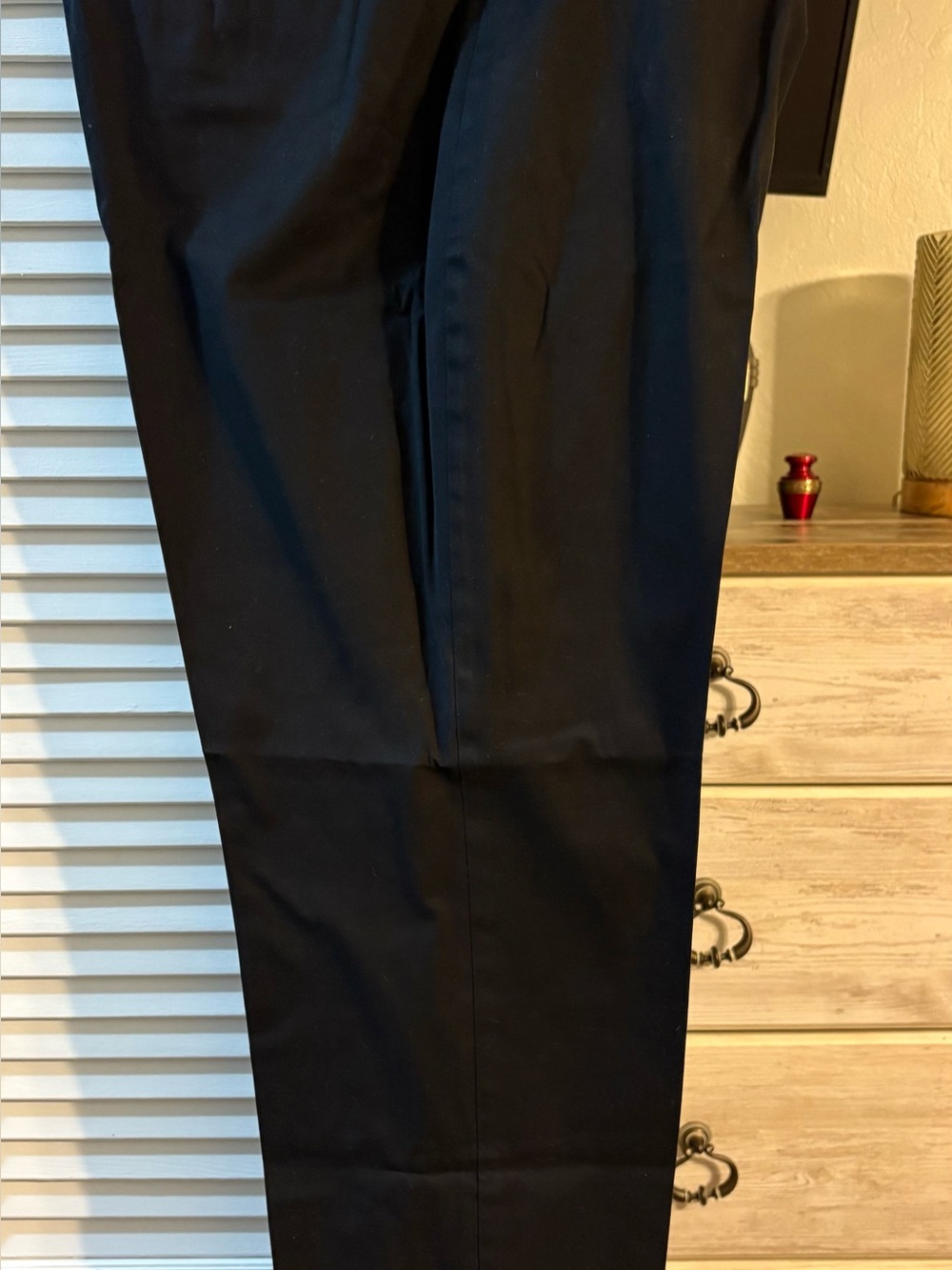 Talbots womens Black Dress crops - Modern Straight Leg